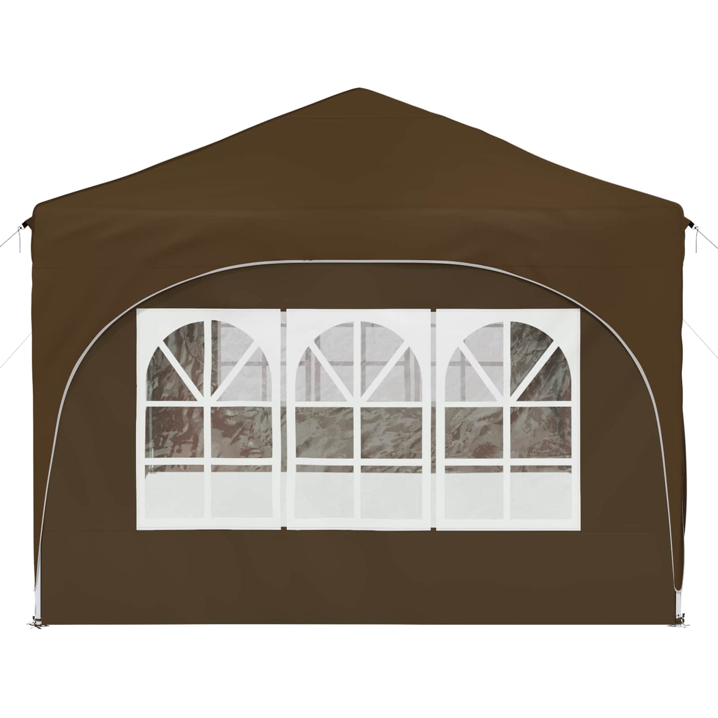 Pop-up Feesttent Taupe 575 x 288 x 245 cm Oxford Stof is nu te koop bij PeponiXL, paradijselijk wonen!