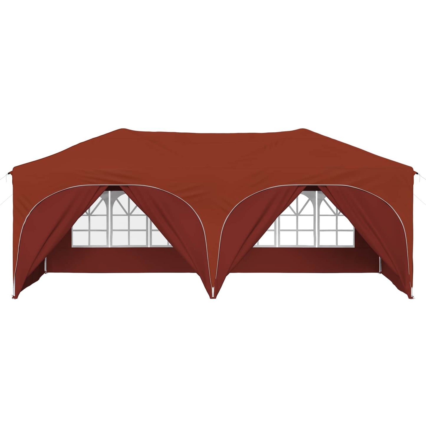 Pop-up Feesttent Terracotta 575 x 288 x 245 cm Oxford Stof is nu te koop bij PeponiXL, paradijselijk wonen!