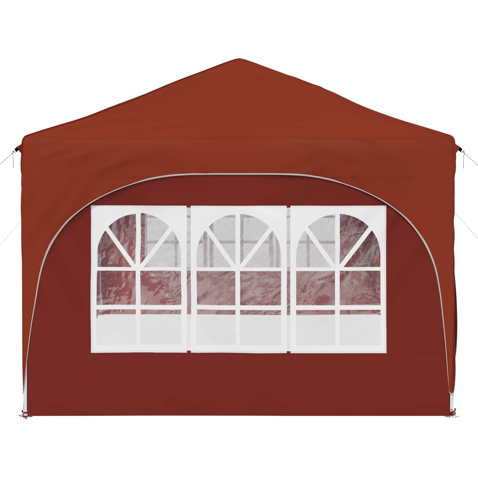 Pop-up Feesttent Terracotta 575 x 288 x 245 cm Oxford Stof is nu te koop bij PeponiXL, paradijselijk wonen!