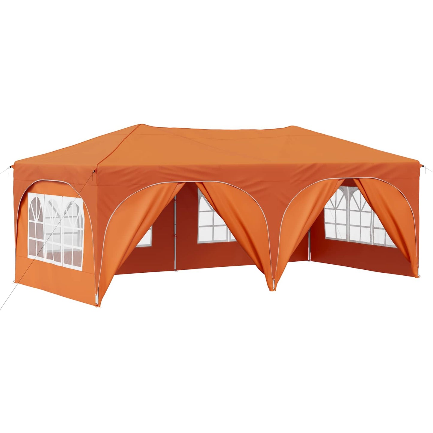 Pop-up Feesttent Oranje 575 x 288 x 245 cm Oxford Stof is nu te koop bij PeponiXL, paradijselijk wonen!