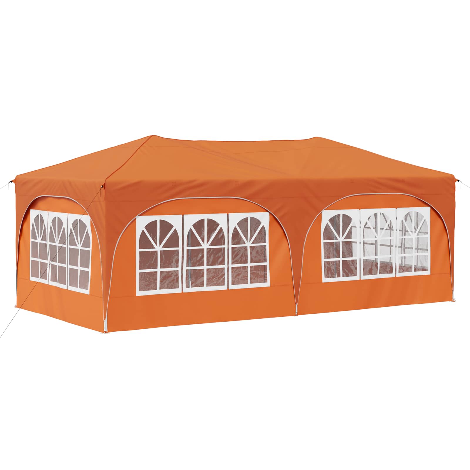 Pop-up Feesttent Oranje 575 x 288 x 245 cm Oxford Stof is nu te koop bij PeponiXL, paradijselijk wonen!