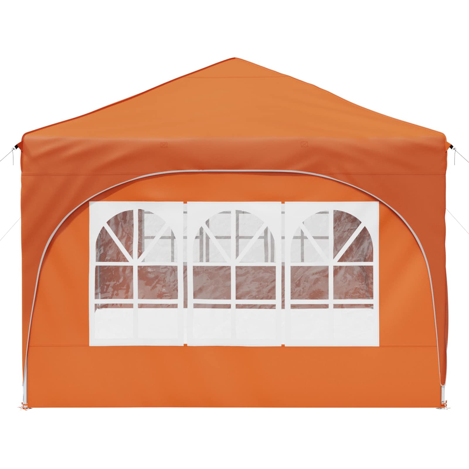 Pop-up Feesttent Oranje 575 x 288 x 245 cm Oxford Stof is nu te koop bij PeponiXL, paradijselijk wonen!