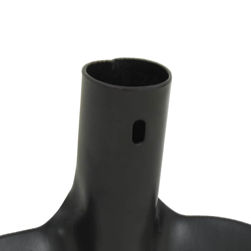 Schep Hoofd 4 pcs Zwart 34,5 x 24 cm Gepoedercoat staal is nu te koop bij PeponiXL, paradijselijk wonen!