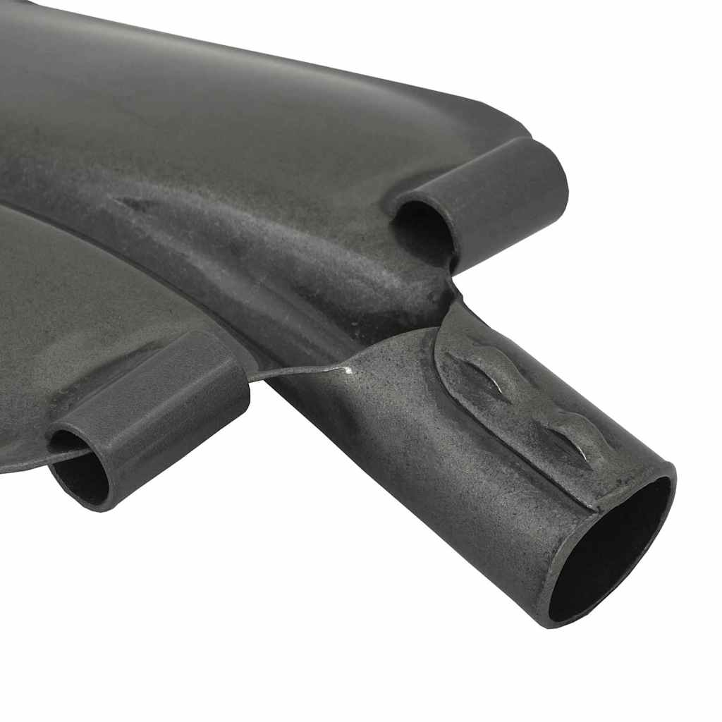 Schep Hoofd 4 pcs Zilver 33 x 21 cm Gepoedercoat staal is nu te koop bij PeponiXL, paradijselijk wonen!