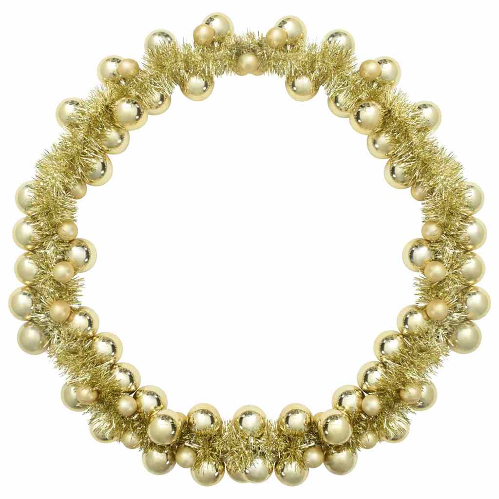 Kerstbal Guirlande Goud 186 cm Polystyreen is nu te koop bij PeponiXL, paradijselijk wonen!