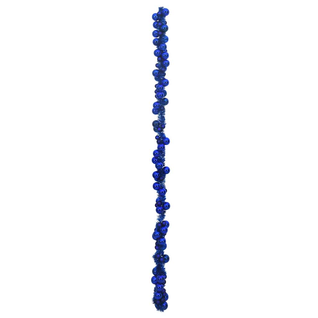 Kerstbal Guirlande Blauw 186 cm Polystyreen is nu te koop bij PeponiXL, paradijselijk wonen!