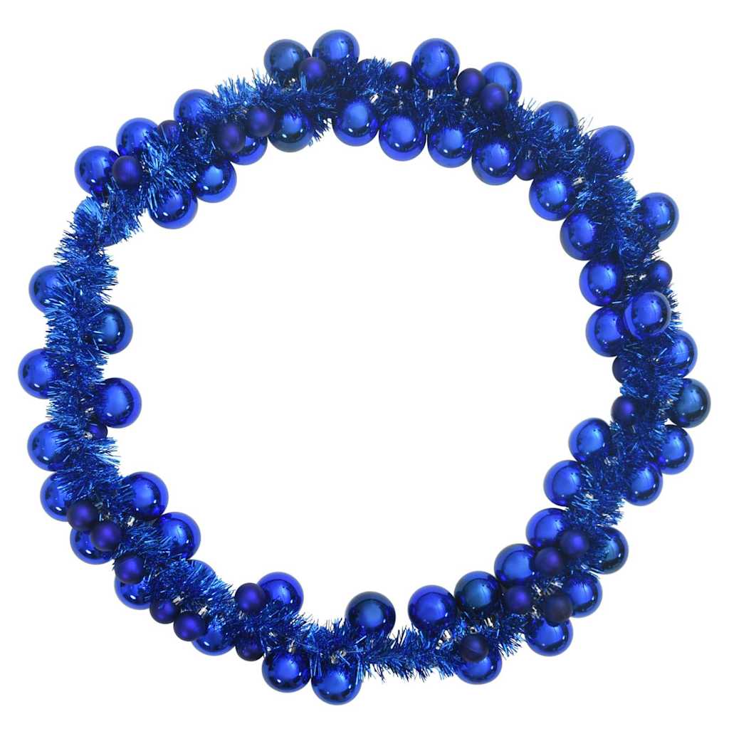 Kerstbal Guirlande Blauw 186 cm Polystyreen is nu te koop bij PeponiXL, paradijselijk wonen!