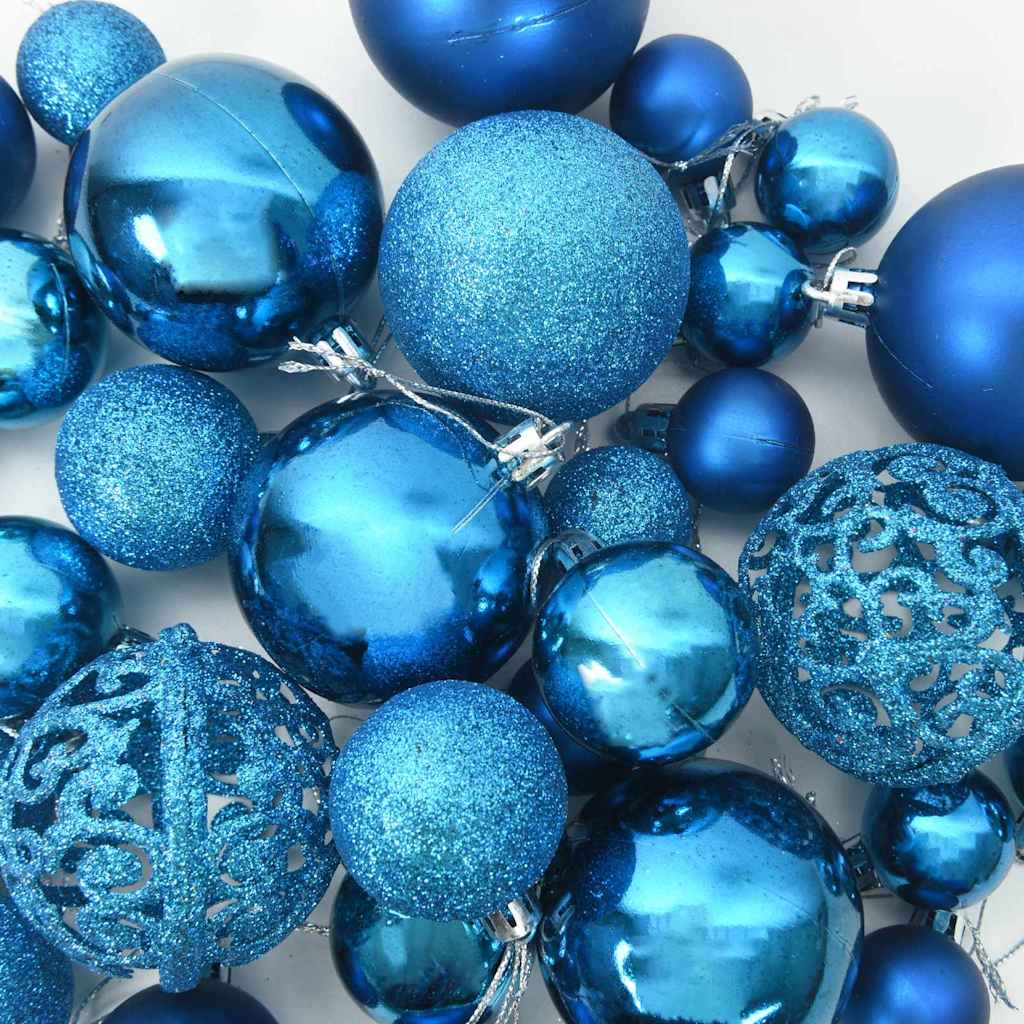 Kerstbal Set met 300 LED 120 pcs Blauw Kunststof is nu te koop bij PeponiXL, paradijselijk wonen!
