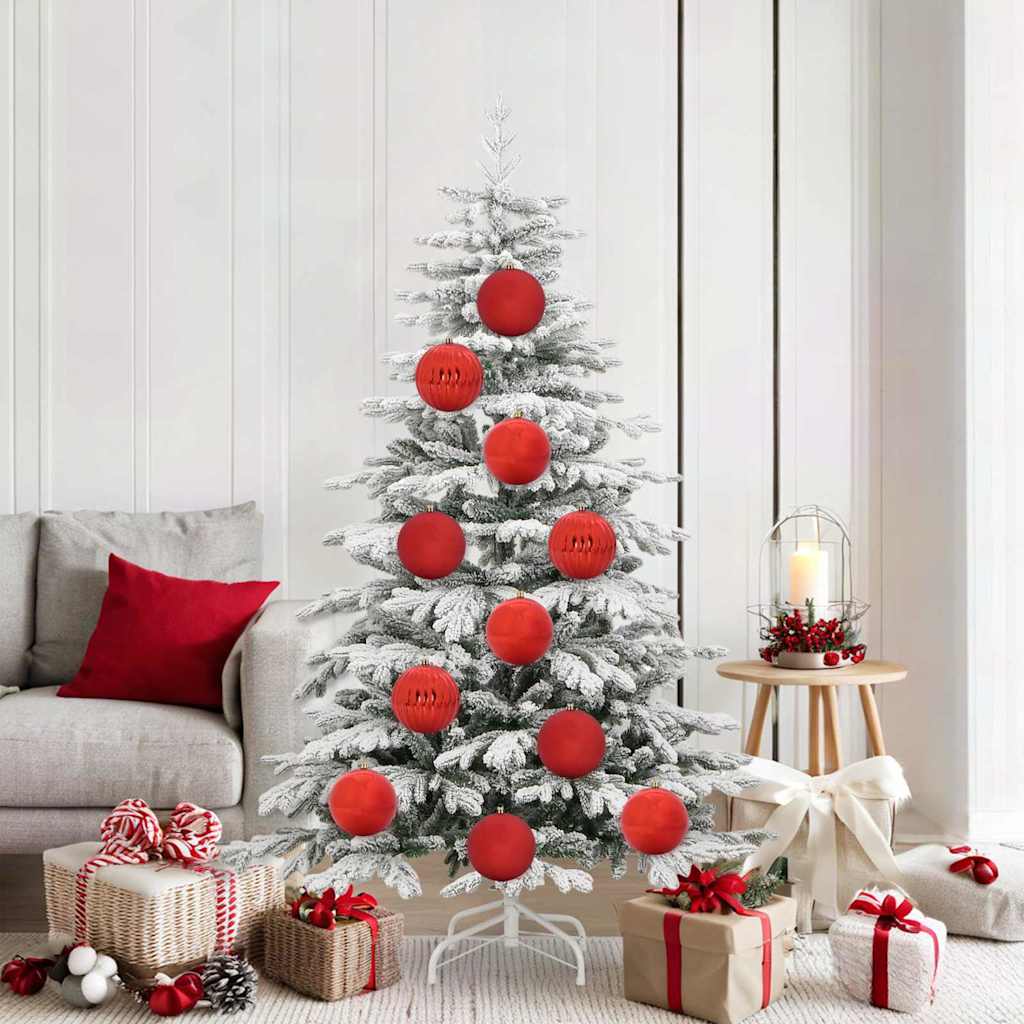 Kerstbalset XL 9 pcs Rood Kunststof is nu te koop bij PeponiXL, paradijselijk wonen!