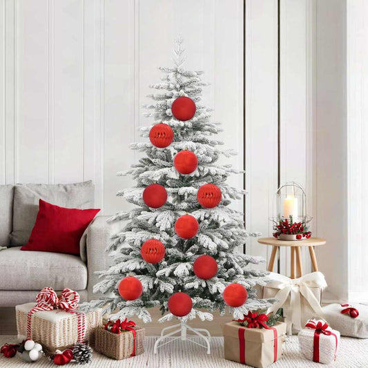 Kerstbalset XL 9 pcs Rood Kunststof is nu te koop bij PeponiXL, paradijselijk wonen!