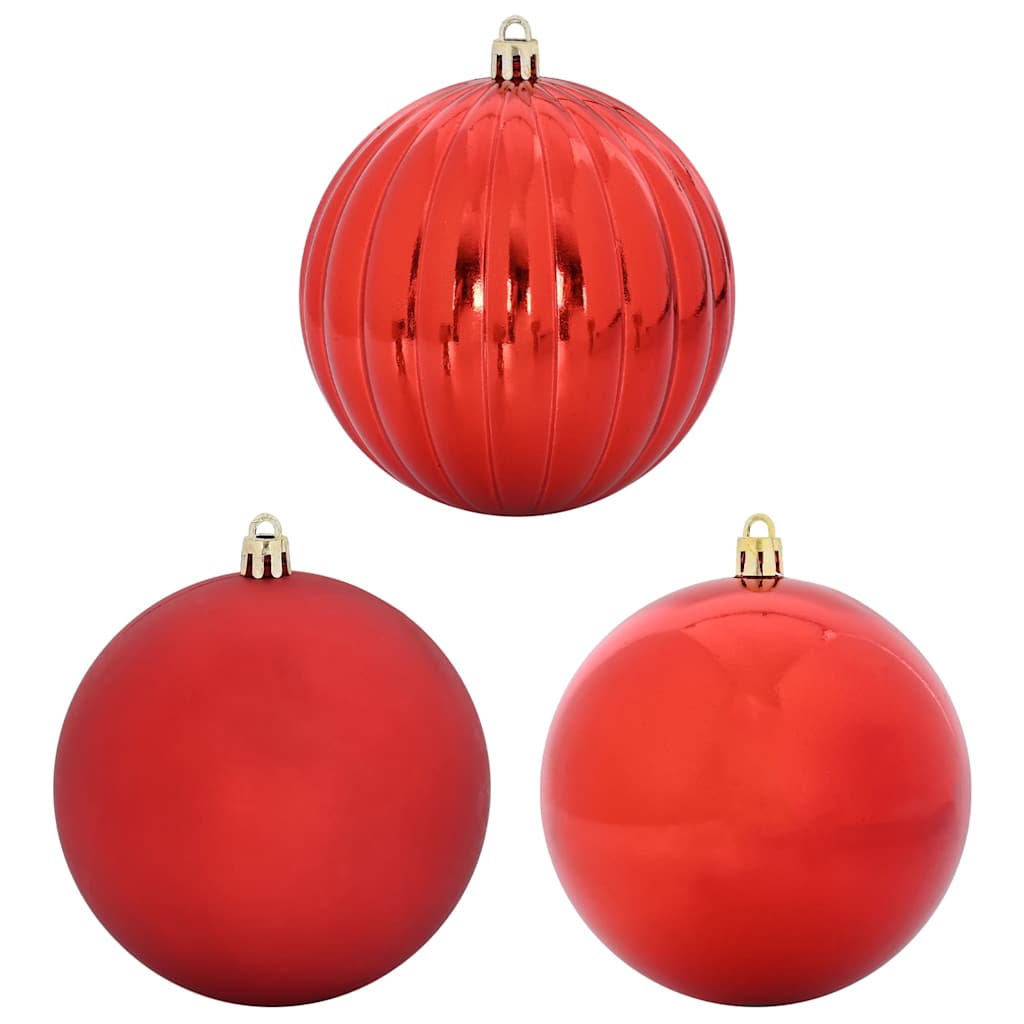 Kerstbal Set XXL 4 pcs Rood Kunststof is nu te koop bij PeponiXL, paradijselijk wonen!