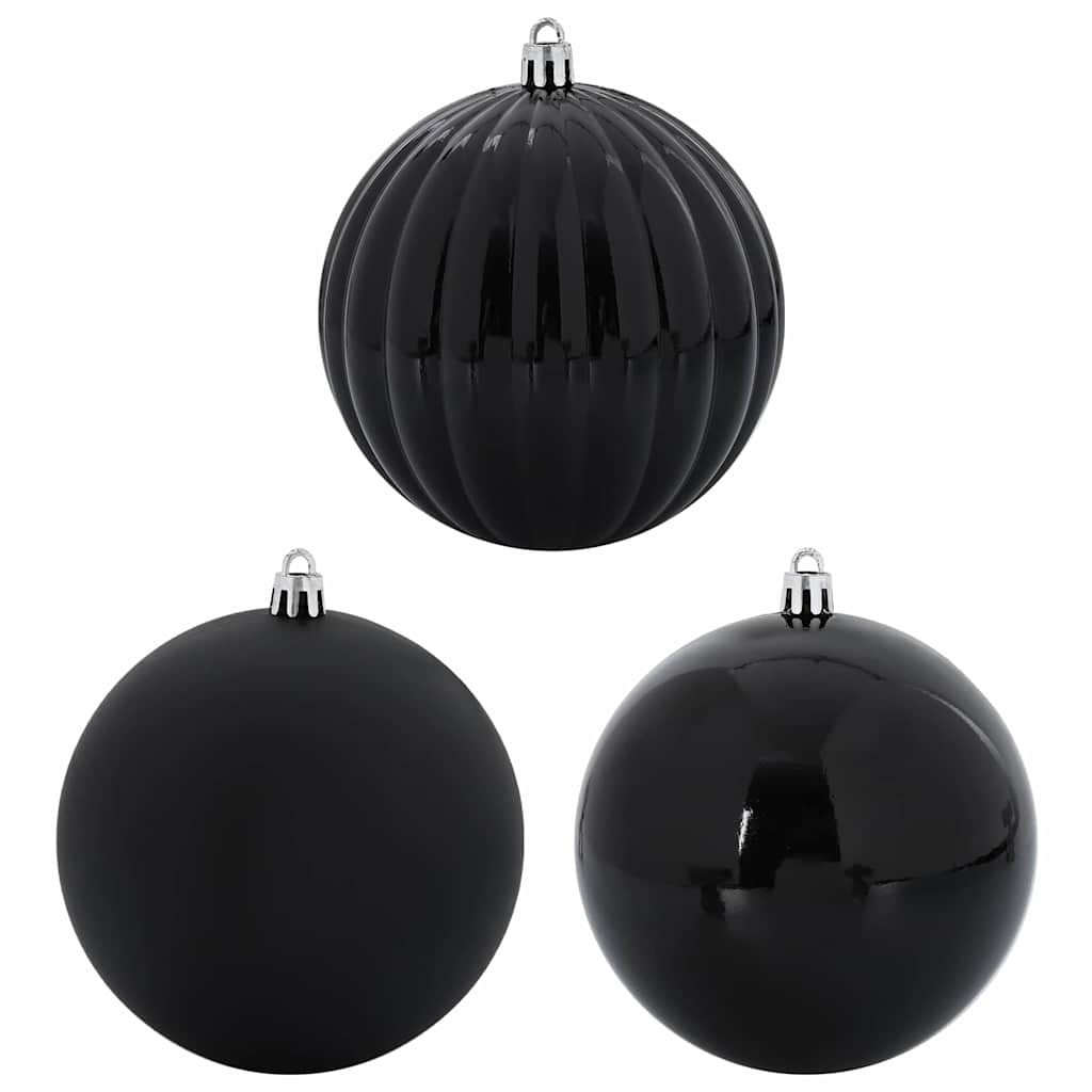 Kerstbal Set XXL 3 pcs Zwart Kunststof is nu te koop bij PeponiXL, paradijselijk wonen!