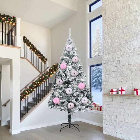 Kerstbal Set 3 pcs Roze Kunststof is nu te koop bij PeponiXL, paradijselijk wonen!