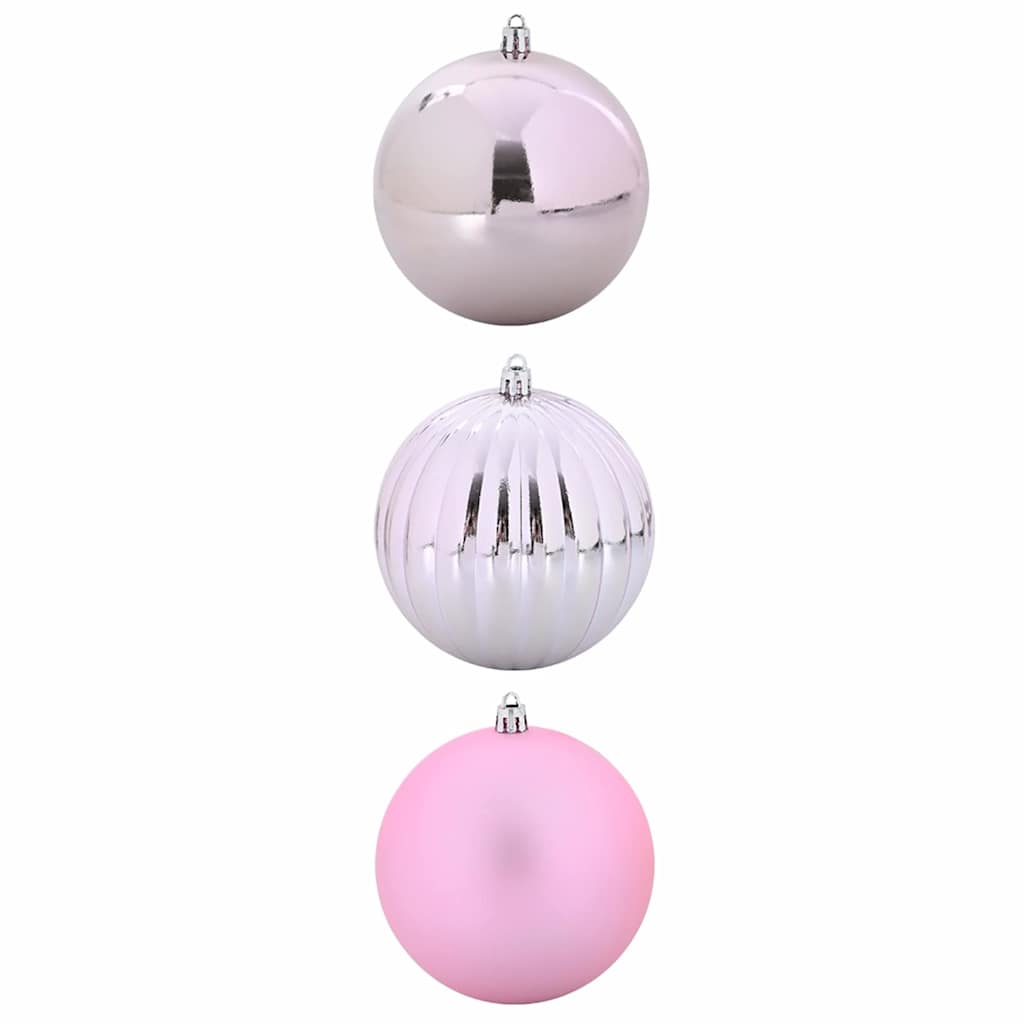 Kerstbal Set XXL 3 pcs Roze Kunststof is nu te koop bij PeponiXL, paradijselijk wonen!