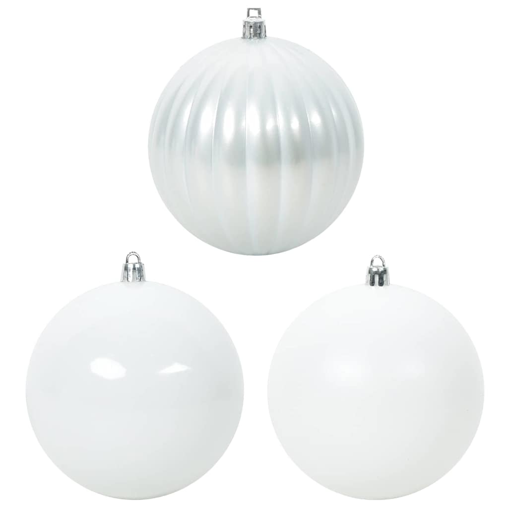 Kerstbal Set XXL 3 pcs Wit Kunststof is nu te koop bij PeponiXL, paradijselijk wonen!