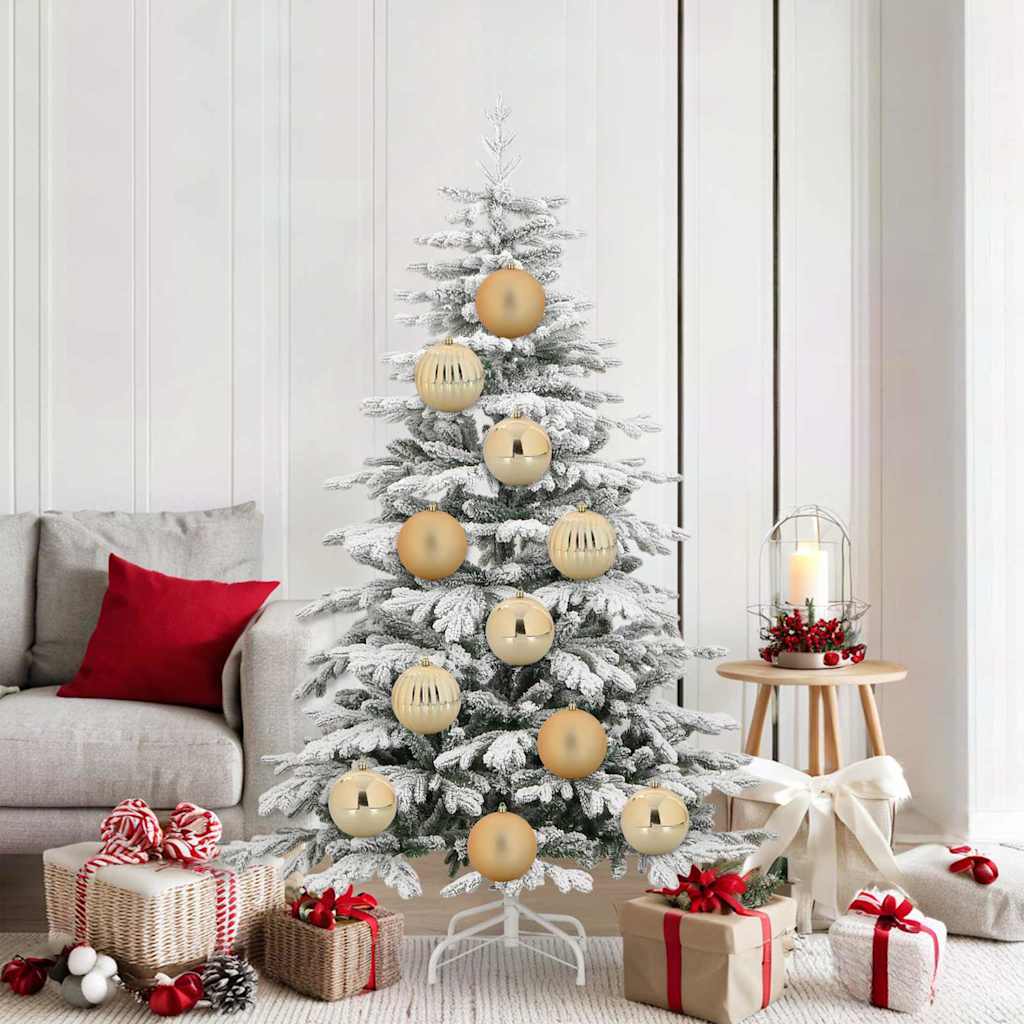 Kerstbal Set XL 9 pcs Goud Kunststof is nu te koop bij PeponiXL, paradijselijk wonen!