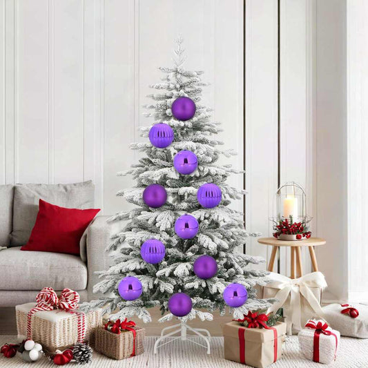 Kerstbalset XL 9 pcs Lila Kunststof is nu te koop bij PeponiXL, paradijselijk wonen!