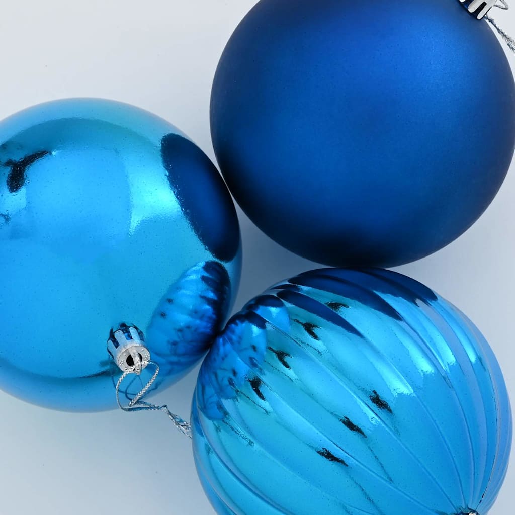 Kerstbal Set XXL 3 pcs Blauw Kunststof is nu te koop bij PeponiXL, paradijselijk wonen!