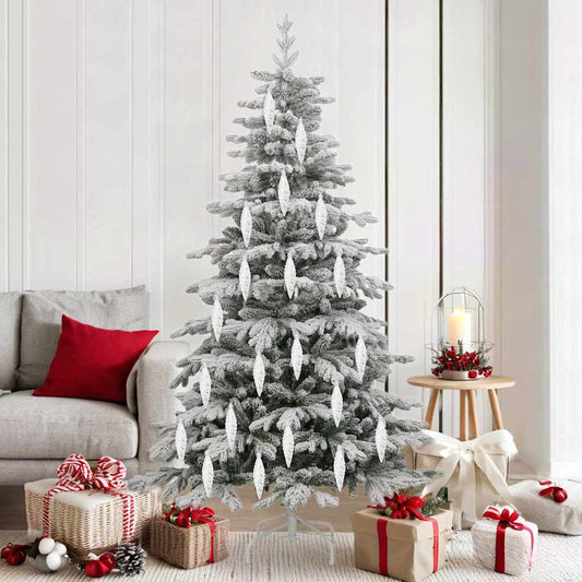 Kerst Spiralvorm Bal 40 pcs Zilver Kunststof is nu te koop bij PeponiXL, paradijselijk wonen!