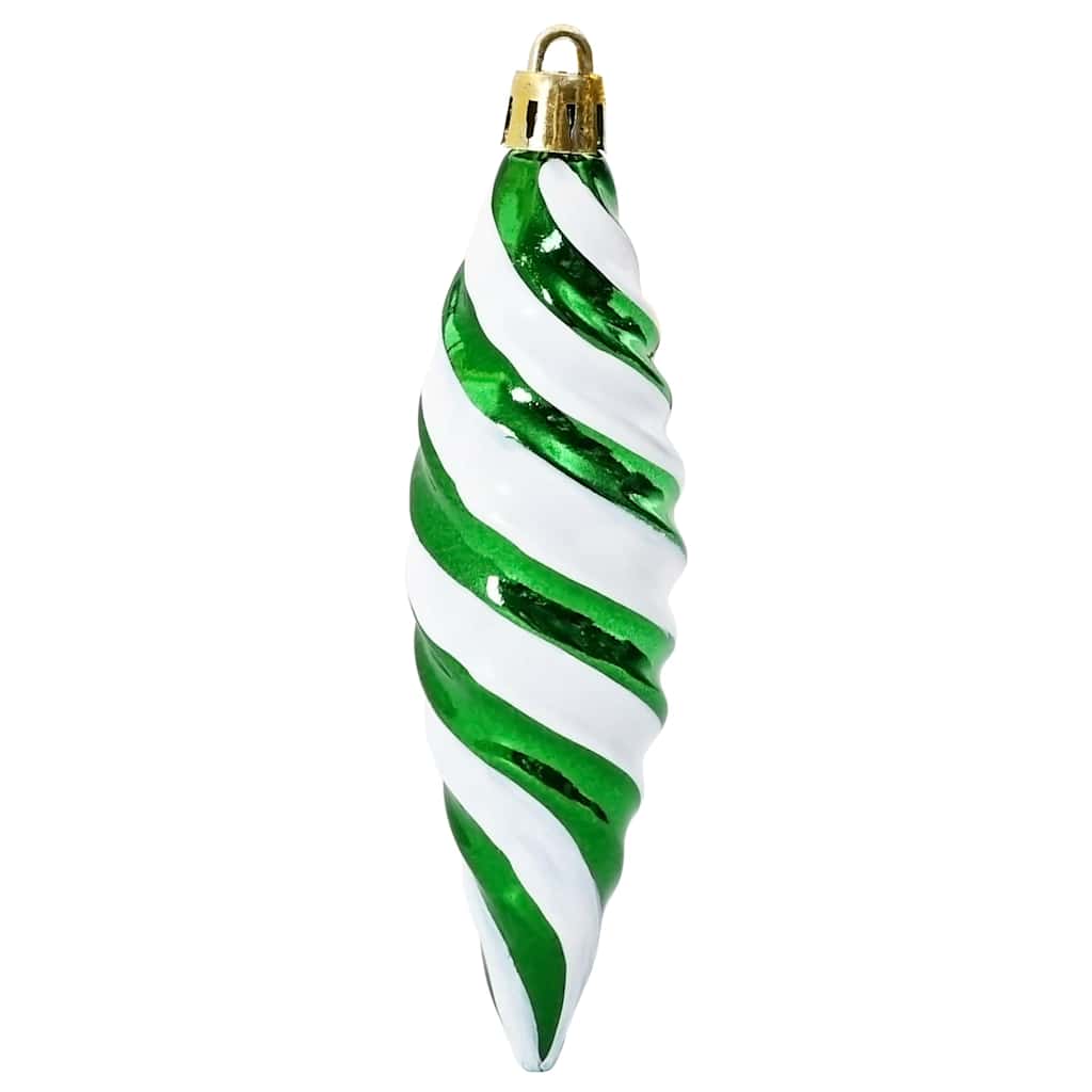 Kerst Spiralvorm Bal 40 pcs Groen Kunststof is nu te koop bij PeponiXL, paradijselijk wonen!