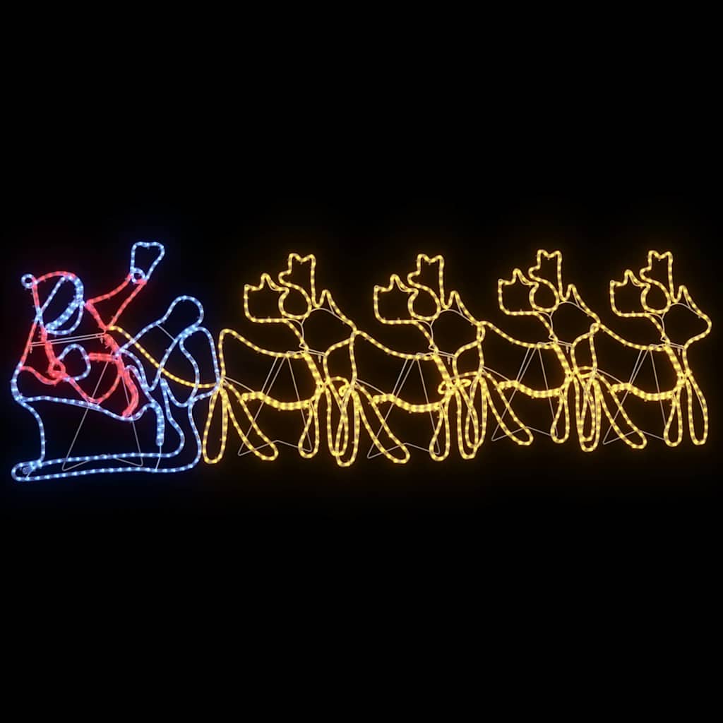 Kerstversiering met 1224 LED Multikleur 69 x 79 cm PVC is nu te koop bij PeponiXL, paradijselijk wonen!