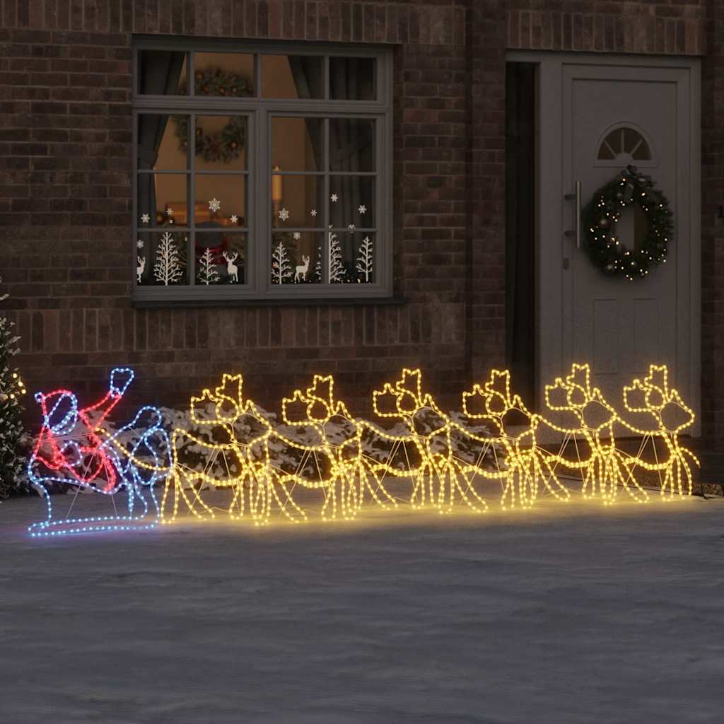 Kerstversiering Multikleur 69 x 79 cm PVC is nu te koop bij PeponiXL, paradijselijk wonen!