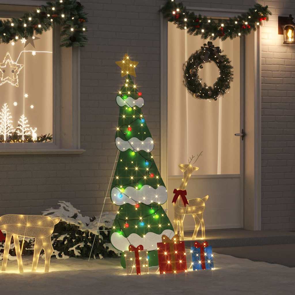 Verlichte Kerstboom met 3 Cadeau Dozen 2D Warm Wit 180 cm is nu te koop bij PeponiXL, paradijselijk wonen!