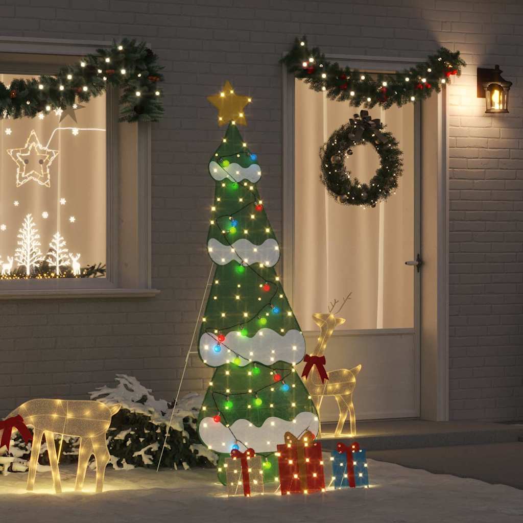 Verlichte Kerstboom met 3 Cadeau Dozen 2D Warm Wit 210 cm is nu te koop bij PeponiXL, paradijselijk wonen!