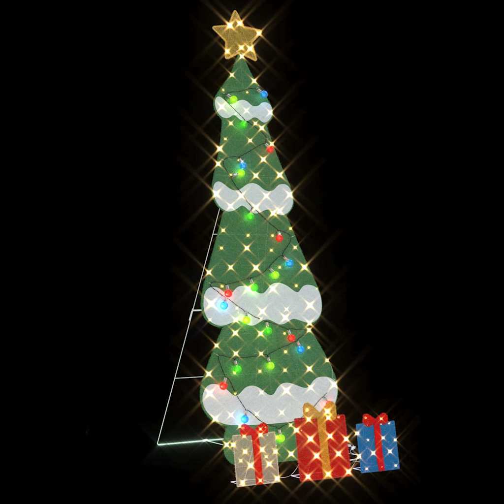 Verlichte Kerstboom met 3 Cadeau Dozen 2D Warm Wit 210 cm is nu te koop bij PeponiXL, paradijselijk wonen!