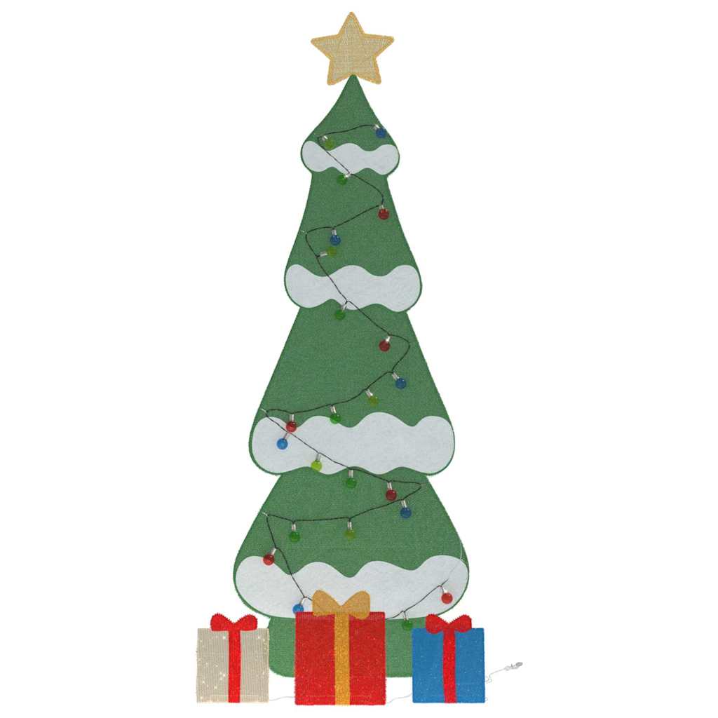 Verlichte Kerstboom met 3 Cadeau Dozen 2D Warm Wit 210 cm is nu te koop bij PeponiXL, paradijselijk wonen!