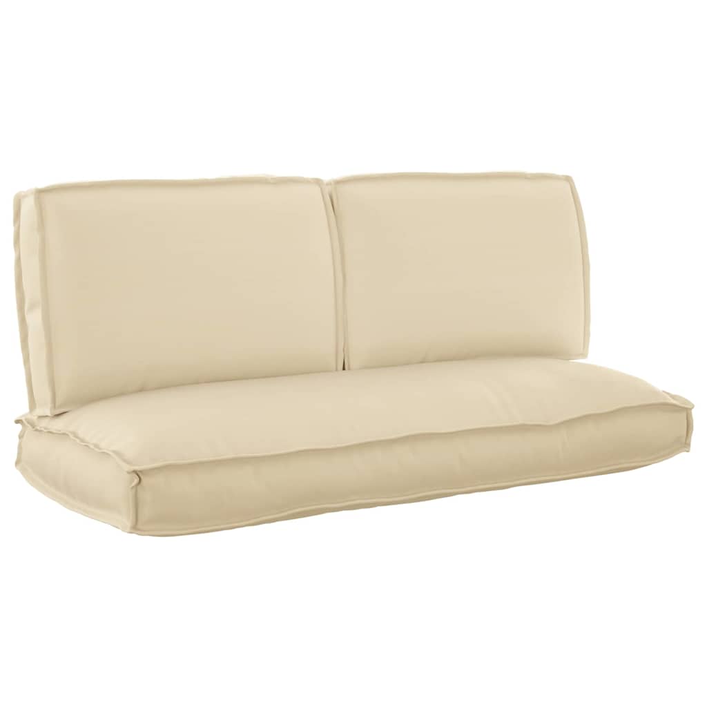 Kussen Set 3 pcs Beige Oxford Stof