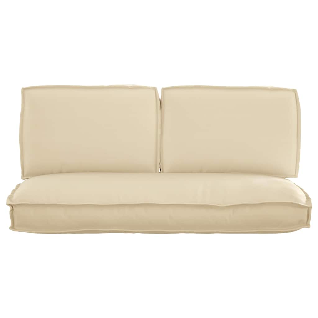 Kussen Set 3 pcs Beige Oxford Stof