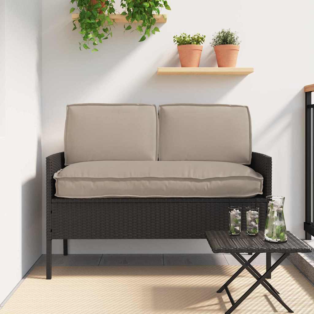 Kussen Set 3 pcs Taupe Oxford Stof