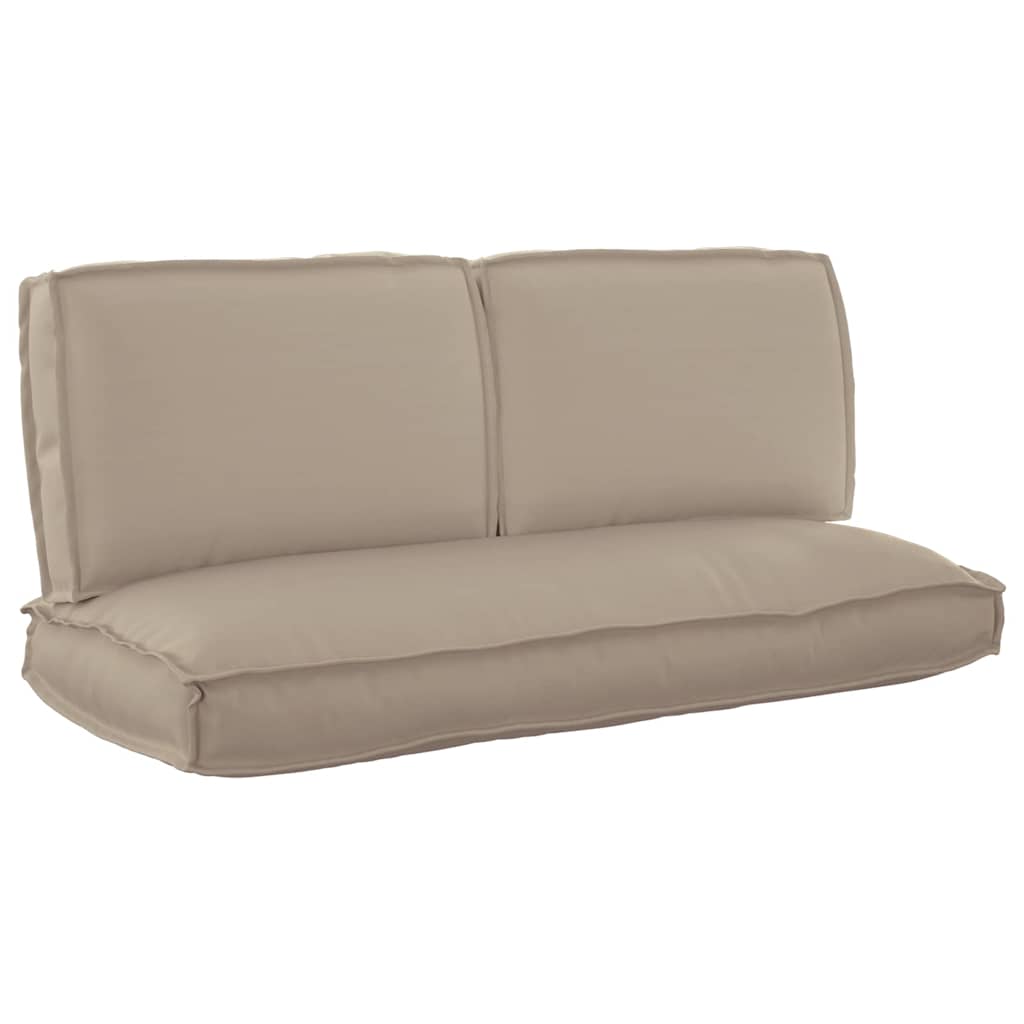 Kussen Set 3 pcs Taupe Oxford Stof