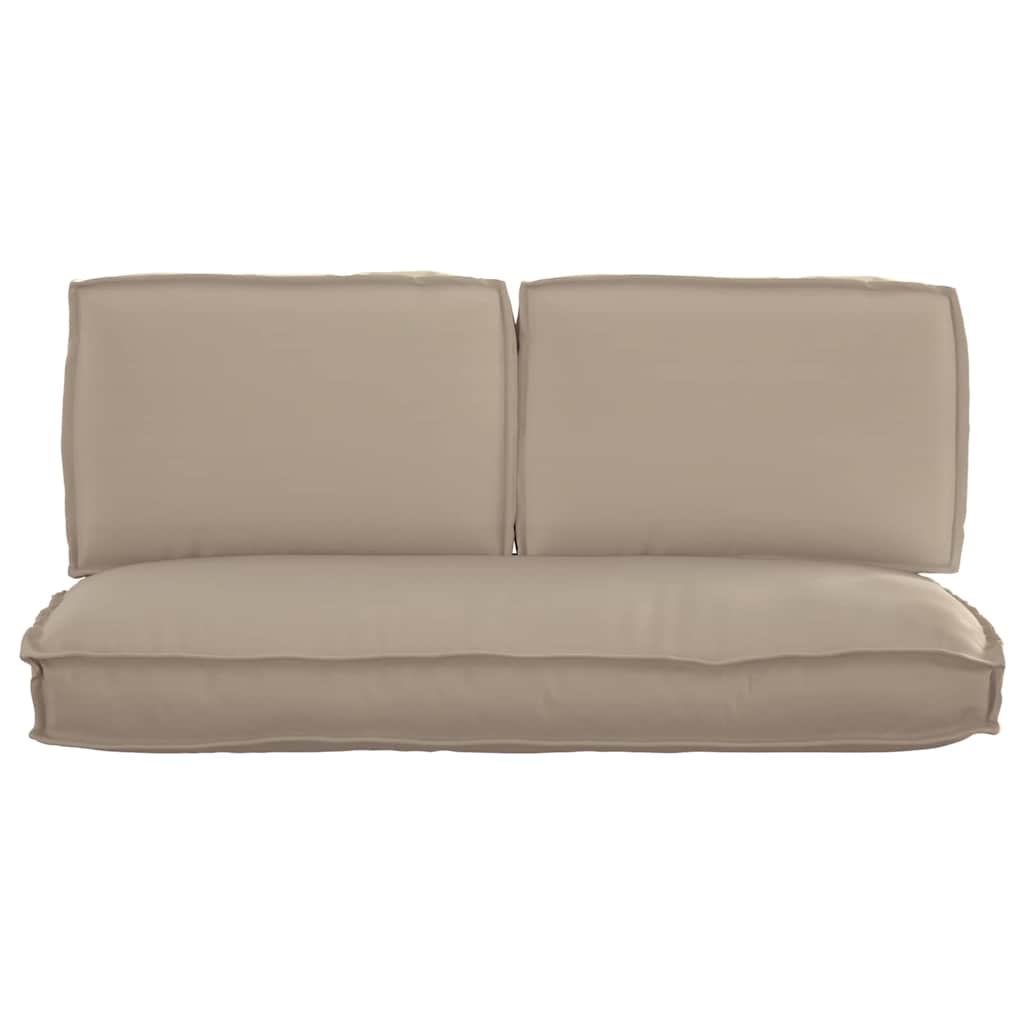 Kussen Set 3 pcs Taupe Oxford Stof