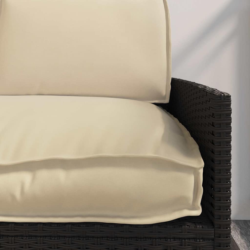Kussen Set 3 pcs Beige Oxford Stof