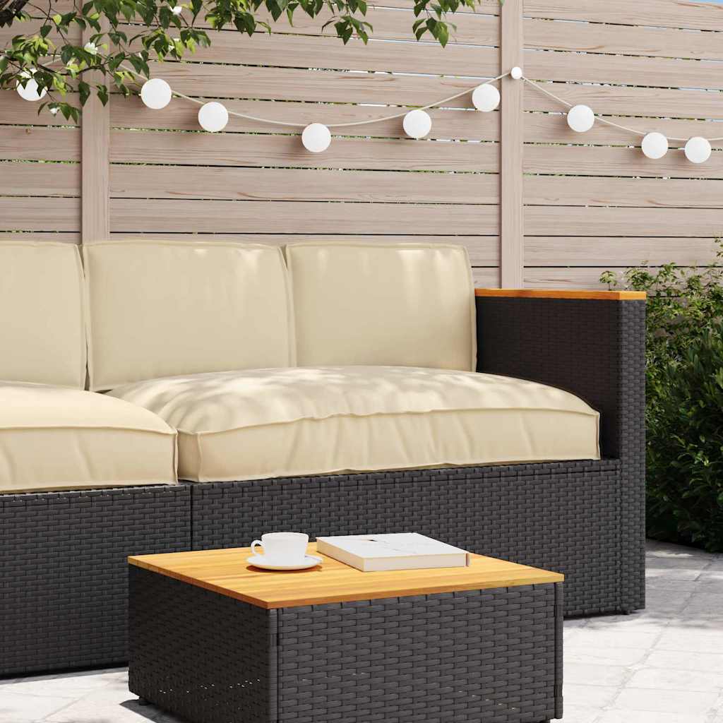 Kussen Set 3 pcs Beige Oxford Stof