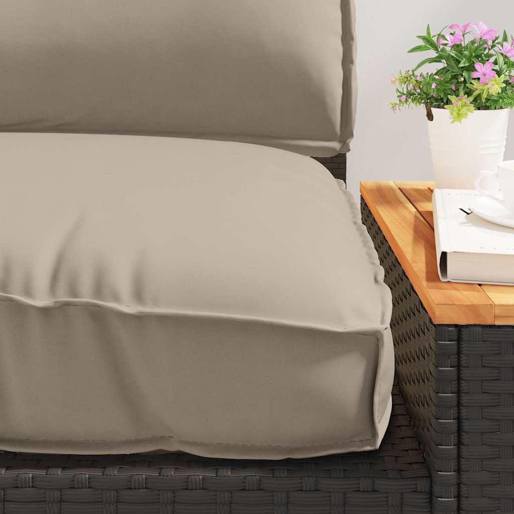 Kussen Set 3 pcs Taupe Oxford Stof is nu te koop bij PeponiXL, paradijselijk wonen!