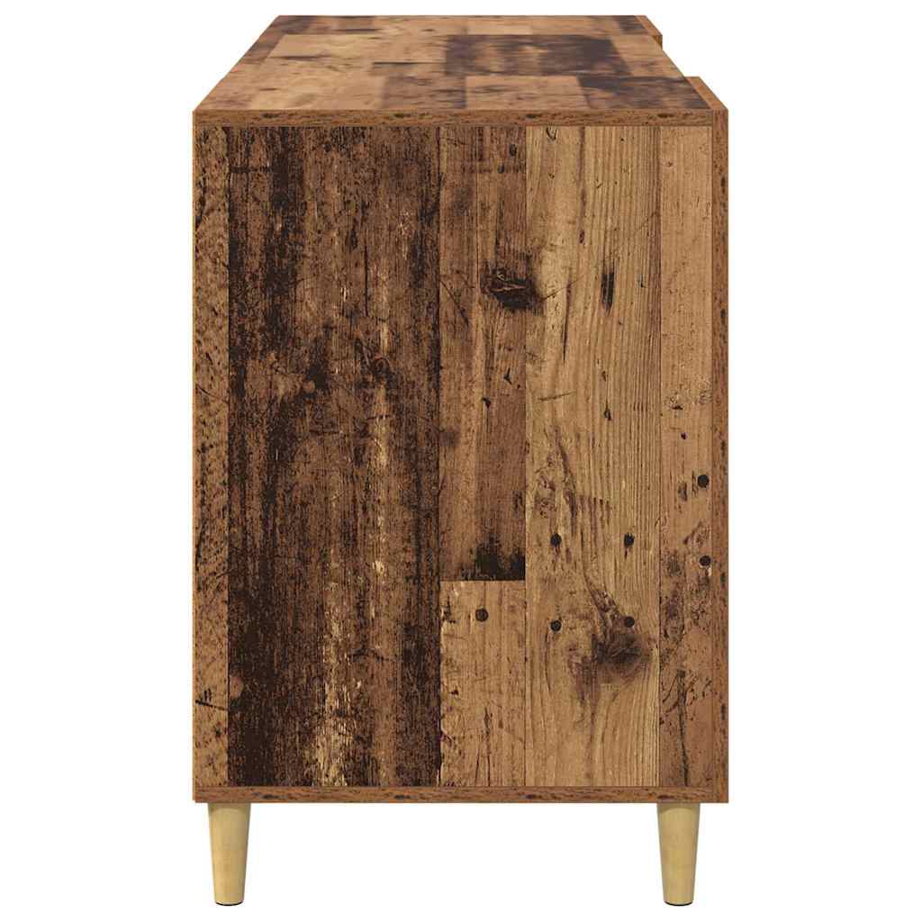 Bureau met plank Oud Hout 140 x 50 x 75 cm Bewerkt hout is nu te koop bij PeponiXL, paradijselijk wonen!