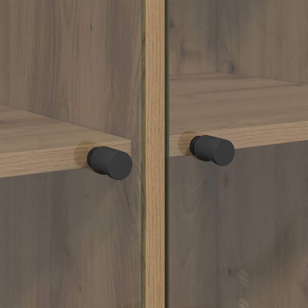 Bijzetkast Artisan Eiken 68 x 37 x 75,5 cm Bewerkt hout is nu te koop bij PeponiXL, paradijselijk wonen!