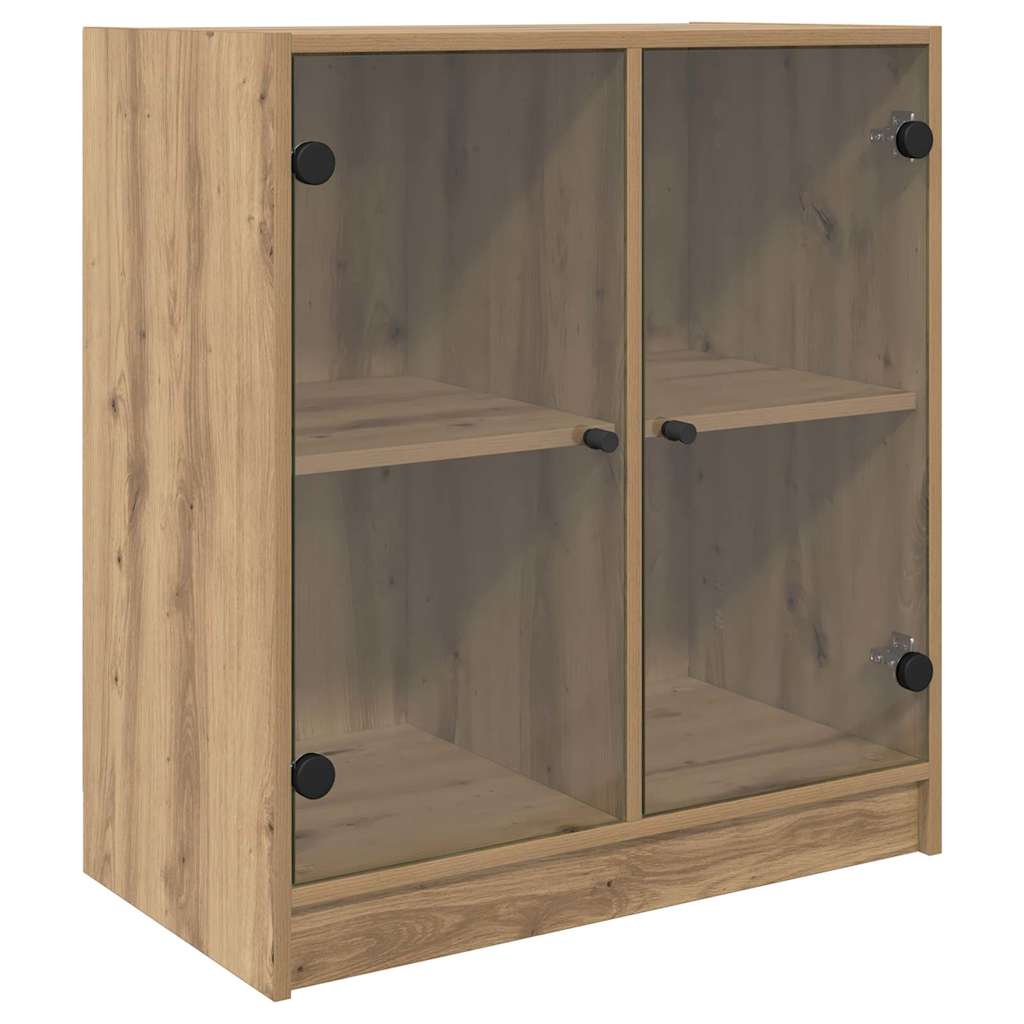 Bijzetkast Artisan Eiken 68 x 37 x 75,5 cm Bewerkt hout is nu te koop bij PeponiXL, paradijselijk wonen!