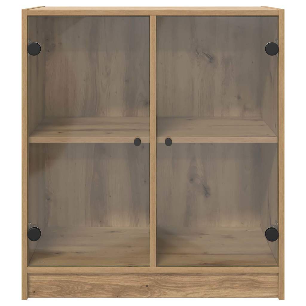 Bijzetkast Artisan Eiken 68 x 37 x 75,5 cm Bewerkt hout is nu te koop bij PeponiXL, paradijselijk wonen!