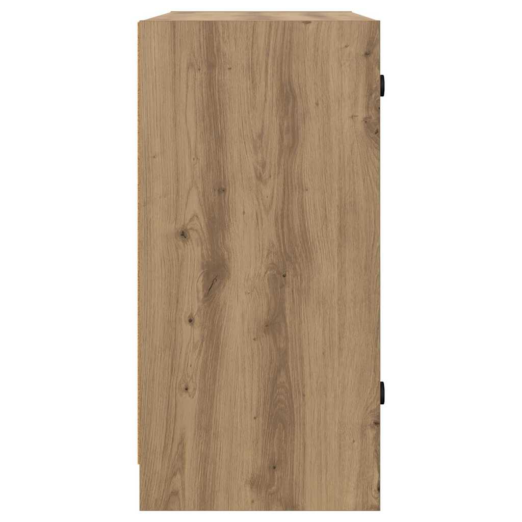 Bijzetkast Artisan Eiken 68 x 37 x 75,5 cm Bewerkt hout is nu te koop bij PeponiXL, paradijselijk wonen!