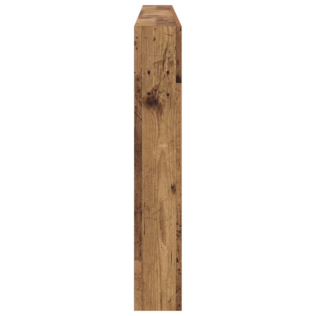 Hoofdbord met plank Oud Hout 200 x 17 x 102 cm Bewerkt hout is nu te koop bij PeponiXL, paradijselijk wonen!