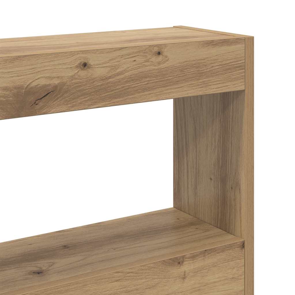 Hoofdbord Artisan Eiken 200 x 17 x 102 cm Bewerkt hout is nu te koop bij PeponiXL, paradijselijk wonen!