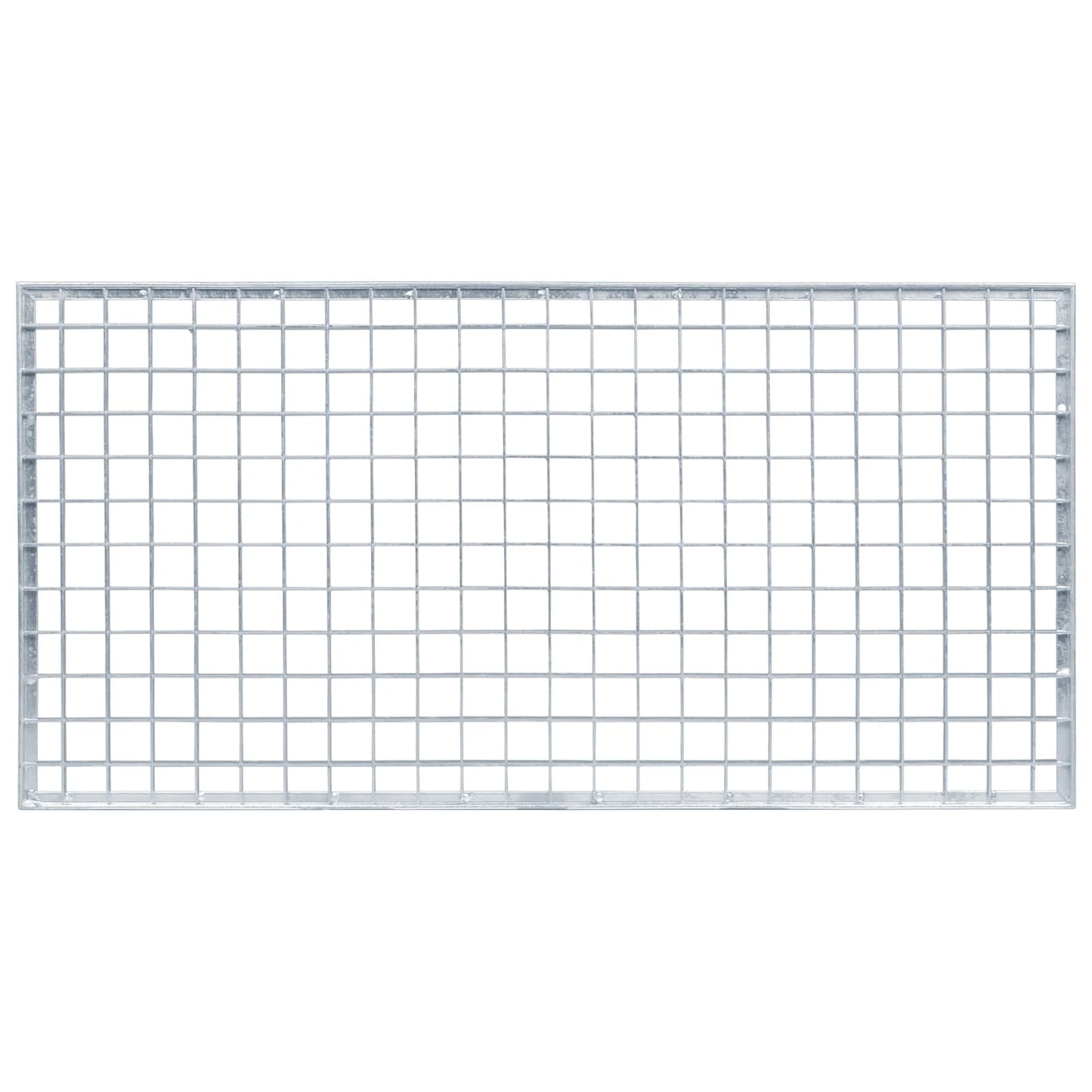 Rooster Zilver 80 x 40 x 2 cm Warmgedipt Gegalvaniseerd Staal is nu te koop bij PeponiXL, paradijselijk wonen!