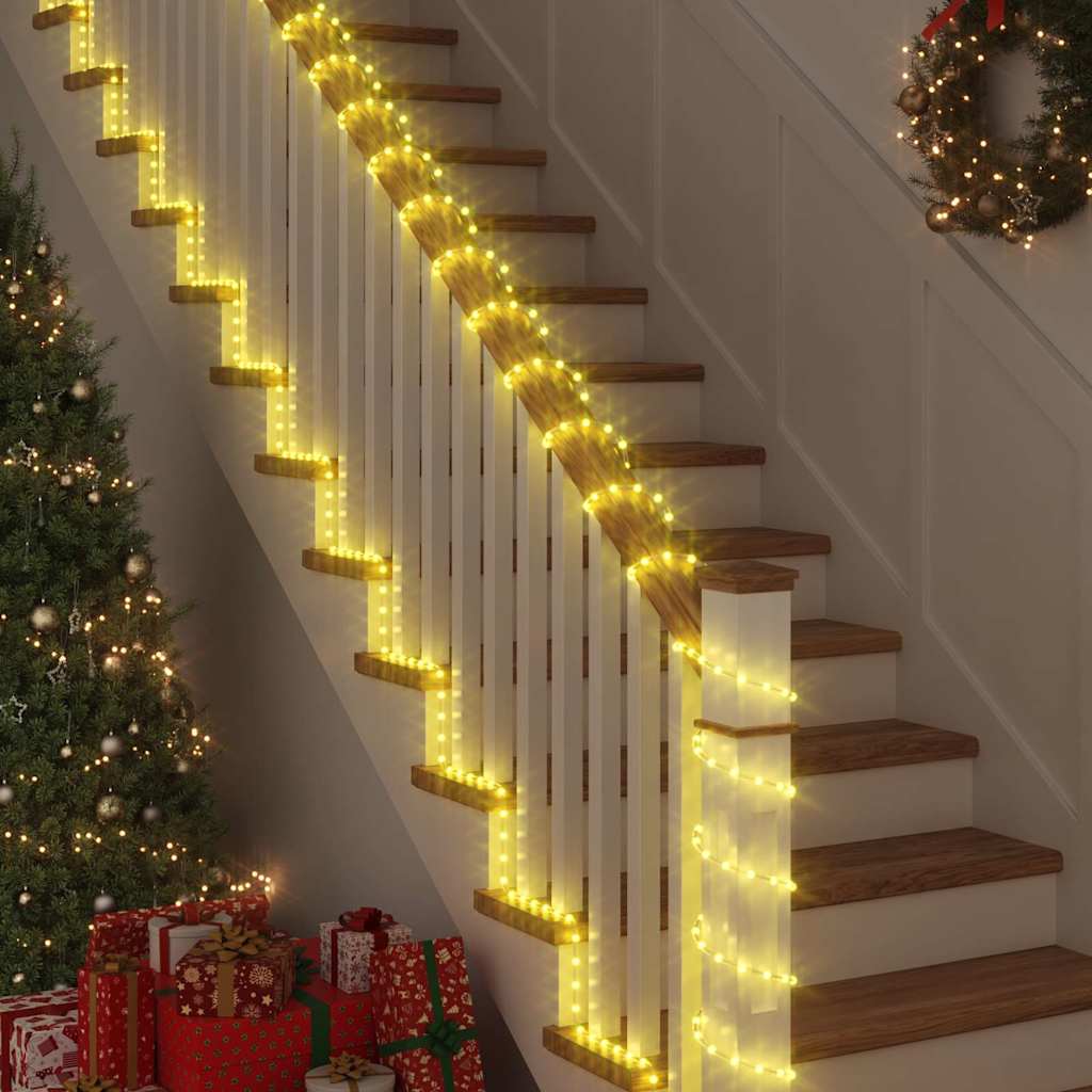 Touwenlicht met 1200 LED Warmwit 50 m PVC is nu te koop bij PeponiXL, paradijselijk wonen!