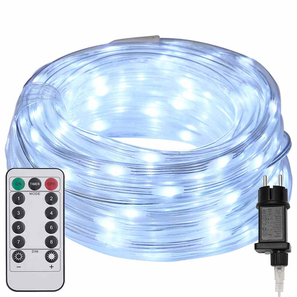 Touwenlicht met 480 LED Koud Wit 20 m PVC is nu te koop bij PeponiXL, paradijselijk wonen!