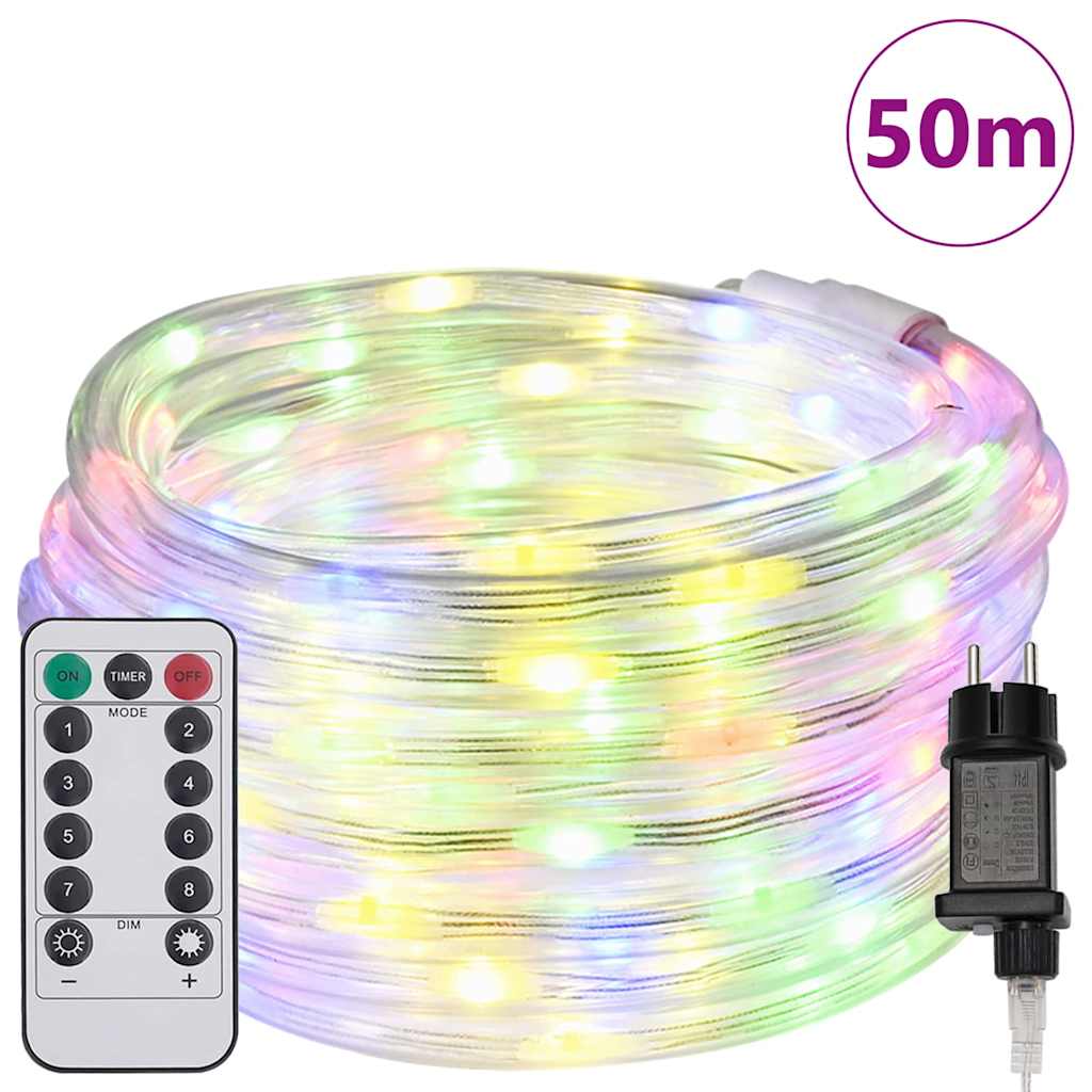 Touwenlicht met 1200 LED Multikleur 50 m PVC is nu te koop bij PeponiXL, paradijselijk wonen!