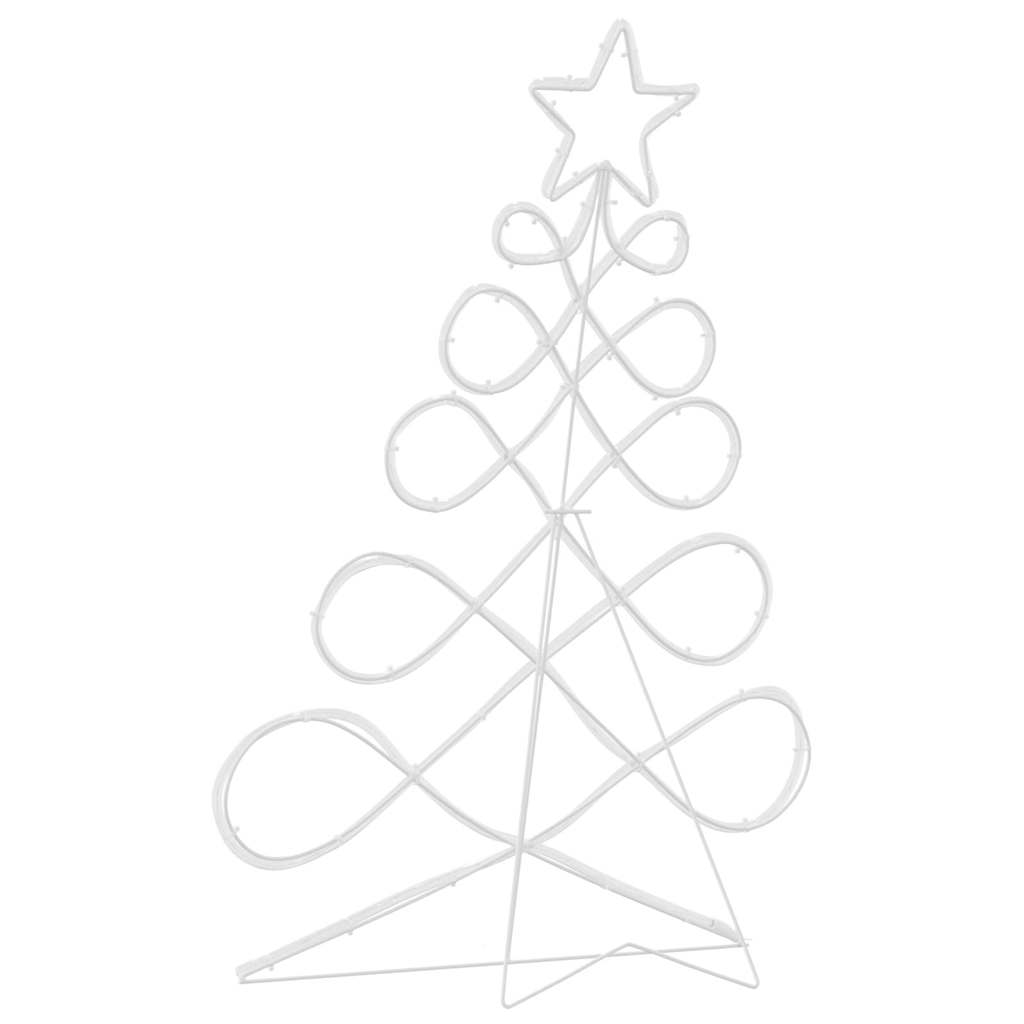 Kerstboomvormige lamp met 144 LED Multikleur 78 x 58 cm PVC is nu te koop bij PeponiXL, paradijselijk wonen!